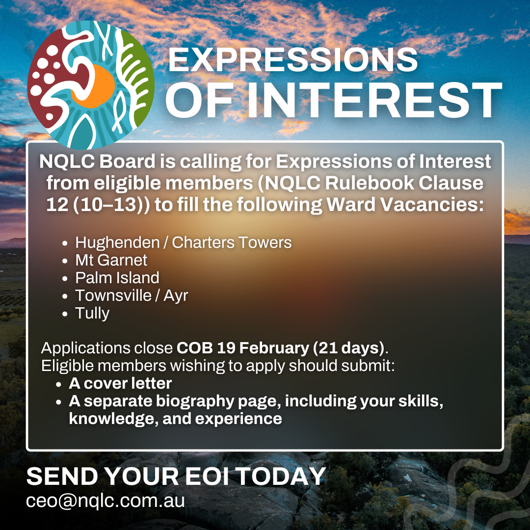 Expressions Of Interest – NQLC Board Vacancies